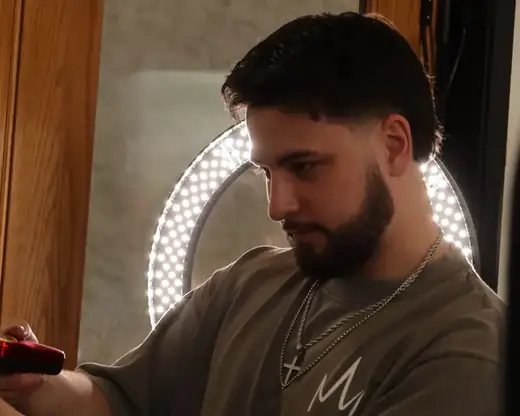 Brill — Brilldeal, barber at Icon by Kings Korner in San Marcos, Texas