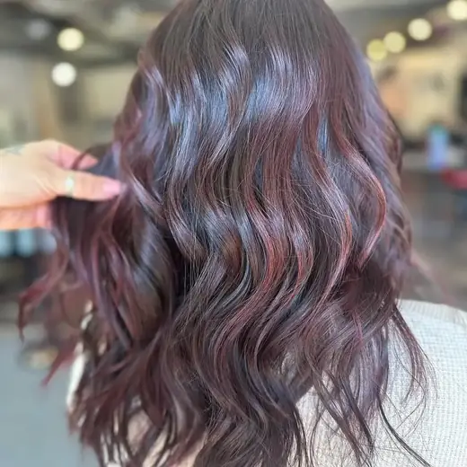 Vanessa Estrada, barber at Icon by Kings Korner in San Marcos, Texas