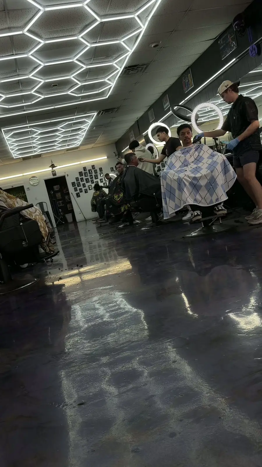 Kings Korner barbershop in San Marcos, Texas