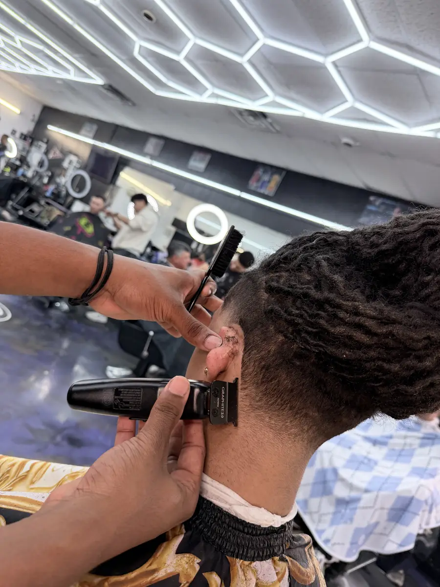 Kings Korner barbershop in San Marcos, Texas